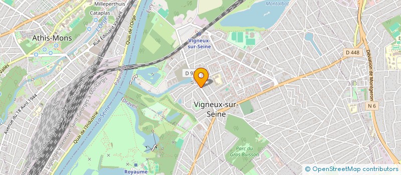 localisation de l'entreprise S N M à VIGNEUX-SUR-SEINE