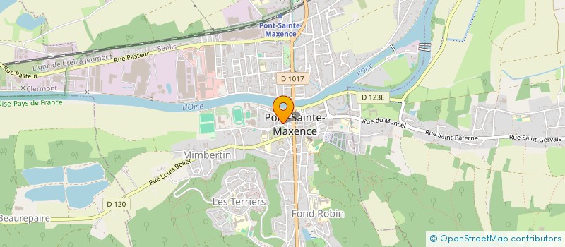localisation de l'entreprise S.N.M.T  PONT-SAINTE-MAXENCE