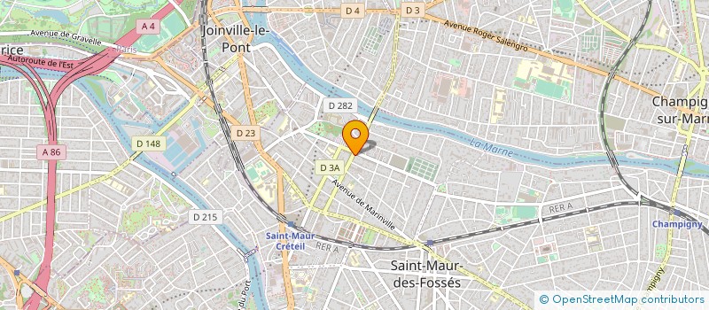 localisation de l'entreprise S N MINI MARCHE à SAINT-MAUR-DES-FOSSES