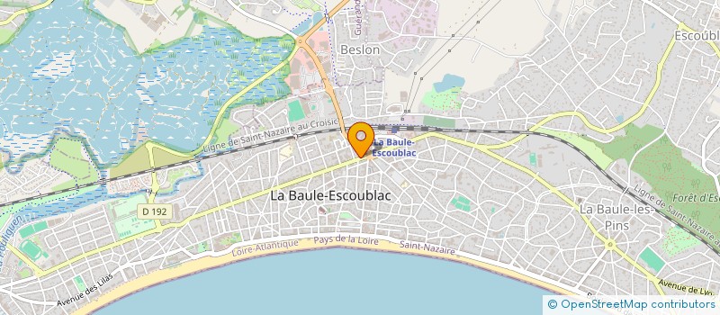 localisation de l'entreprise S.N.O. à LA BAULE-ESCOUBLAC