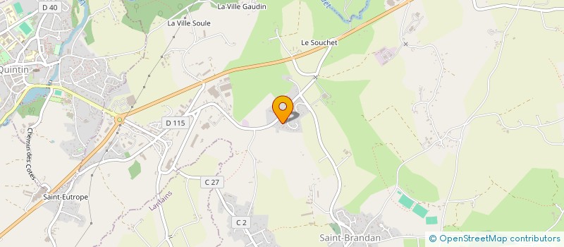 localisation de l'entreprise S.N.O  SAINT-BRANDAN