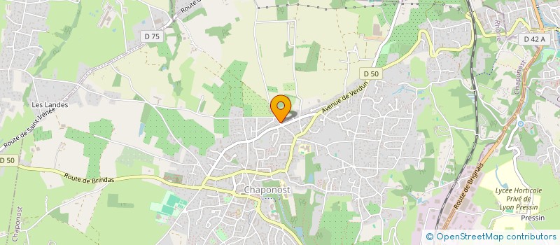 localisation de l'entreprise S.N.O. FRANCE à CHAPONOST