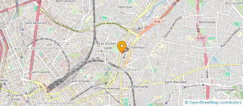 localisation de l'entreprise S.N.P à MARSEILLE