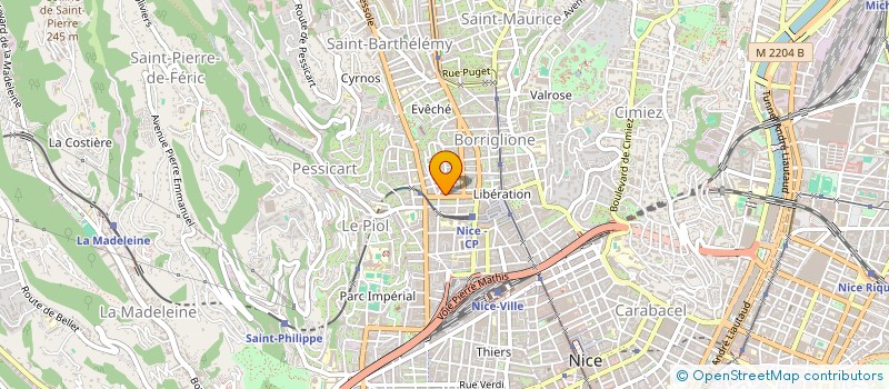localisation de l'entreprise S N P F à NICE