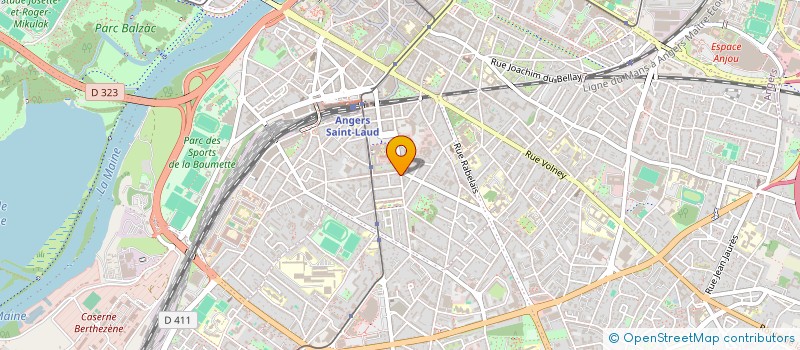 localisation de l'entreprise S.N.R. à ANGERS