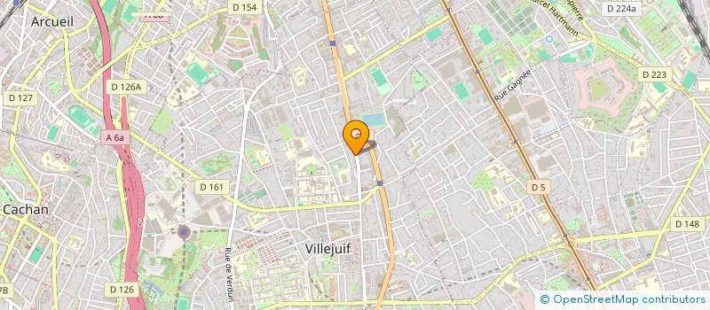 localisation de l'entreprise S.N RAJU à VILLEJUIF