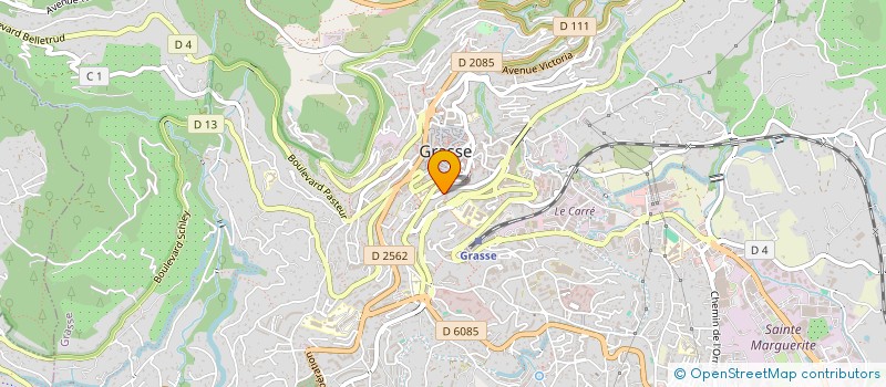 localisation de l'entreprise S.N. RENOV'BAT à GRASSE