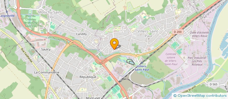 localisation de l'entreprise S.N.S. SOCIETE NOUVELLE DE SERVICE à VILLERS-SAINT-PAUL