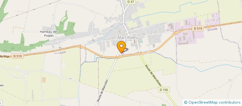 localisation de l'entreprise S N SIDE BIKE à MARCILLOLES