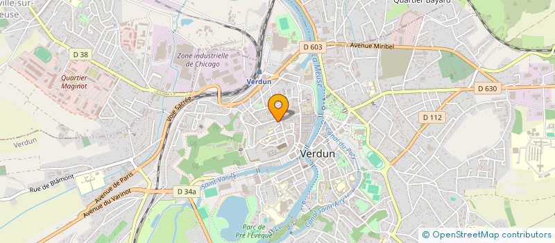 localisation de l'entreprise S.N SPORT NUTRITION 55 à VERDUN