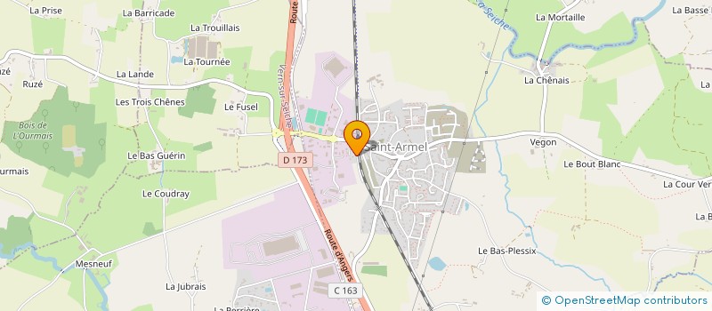 localisation de l'entreprise S N T C SOCIETE NOUVELLE TRANSPORTS CHIARADIA à SAINT-ARMEL