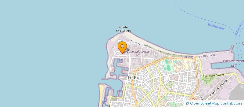 localisation de l'entreprise S.N.T.M.-TRANSCAR  LE PORT
