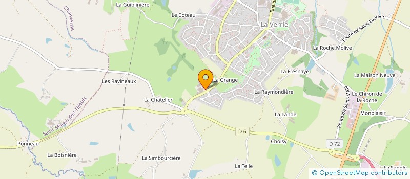 localisation de l'entreprise S.N. VIRONA (SOCIETE NOUVELLE VIRONA) à CHANVERRIE
