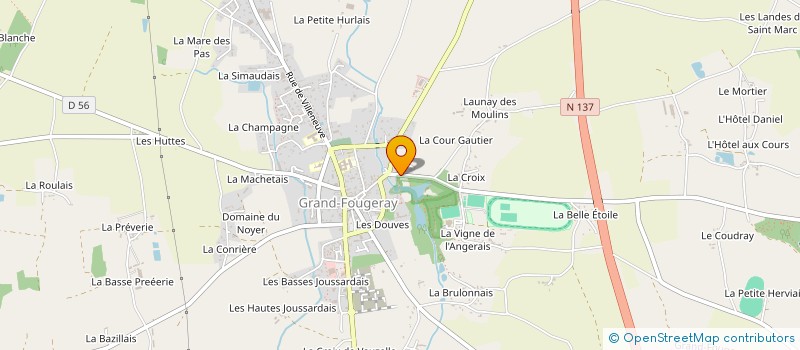 localisation de l'entreprise S O 2 A  GRAND-FOUGERAY