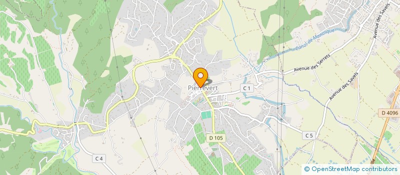 localisation de l'entreprise S.O.3  PIERREVERT