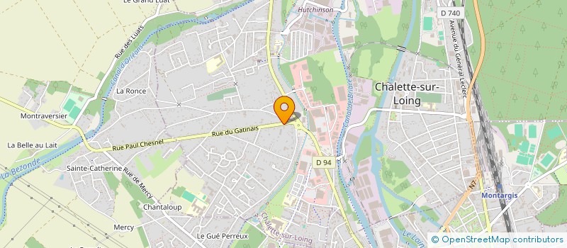 localisation de l'entreprise S.O.A à CHALETTE-SUR-LOING