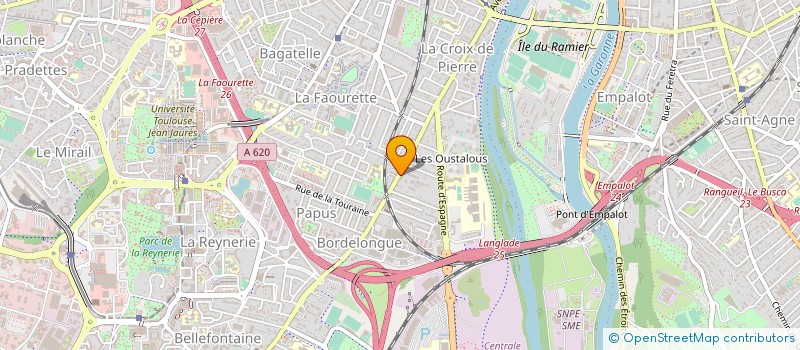 localisation de l'entreprise S.O.C.C.A. à TOULOUSE