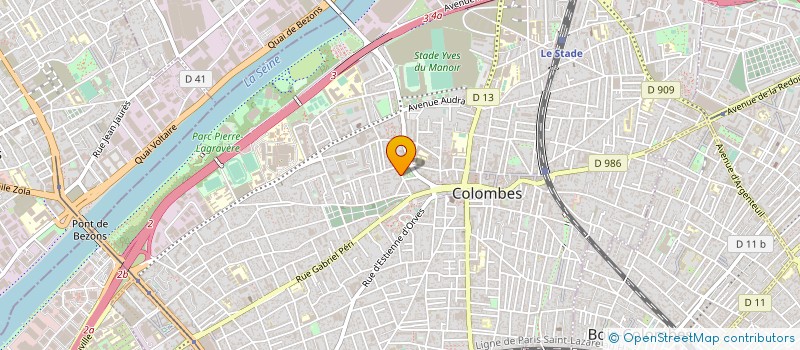 localisation de l'entreprise S O D E T E C à COLOMBES
