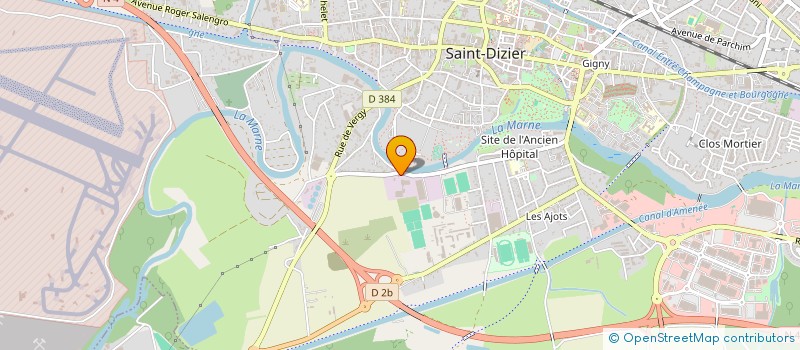 localisation de l'entreprise S O D E X A à SAINT-DIZIER