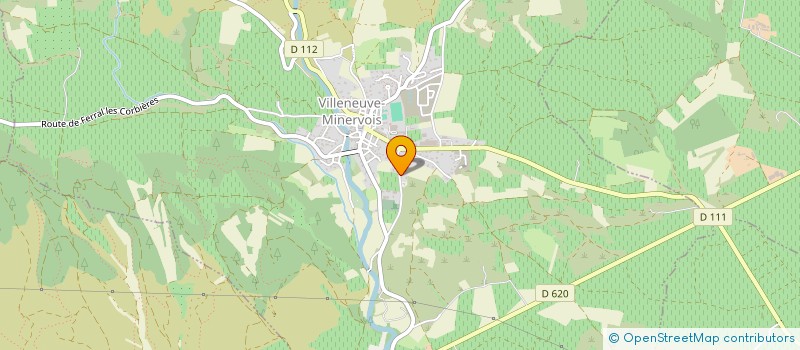 localisation de l'entreprise S.O.D.I.A.S  VILLENEUVE-MINERVOIS