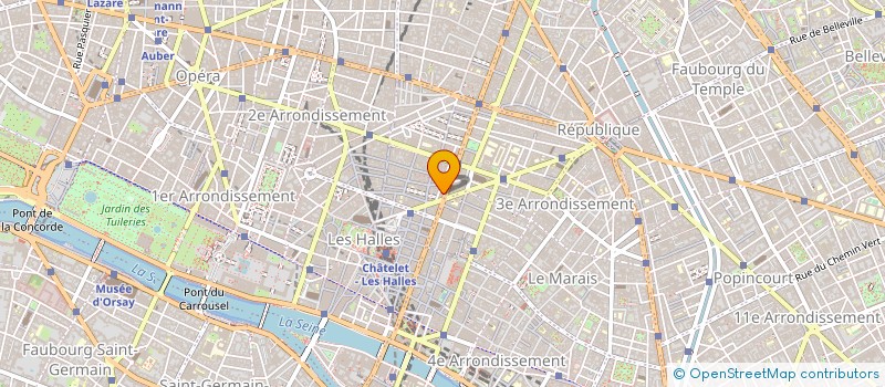 localisation de l'entreprise S O D I C  PARIS