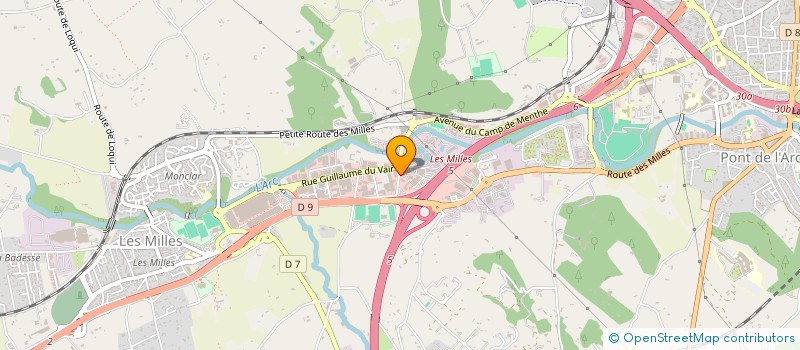 localisation de l'entreprise S O D I E  AIX EN PROVENCE