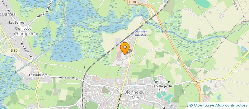 localisation de l'entreprise S. O. DIS. à LES SABLES D'OLONNE