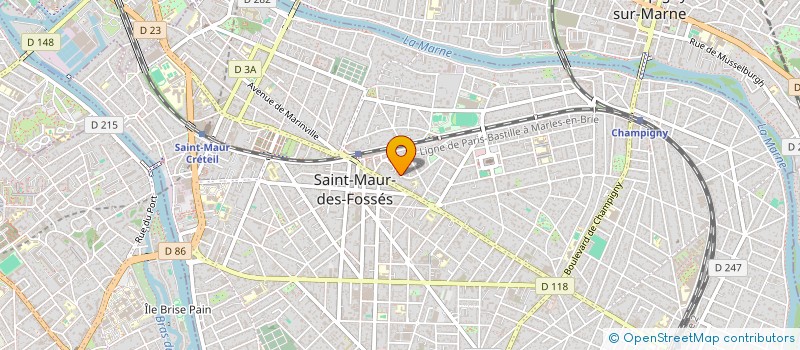 localisation de l'entreprise S.O.E.L à SAINT-MAUR-DES-FOSSES