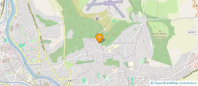 localisation de l'entreprise S.O.E. - SPORTS ONLY EUROPE  DOMMARTEMONT