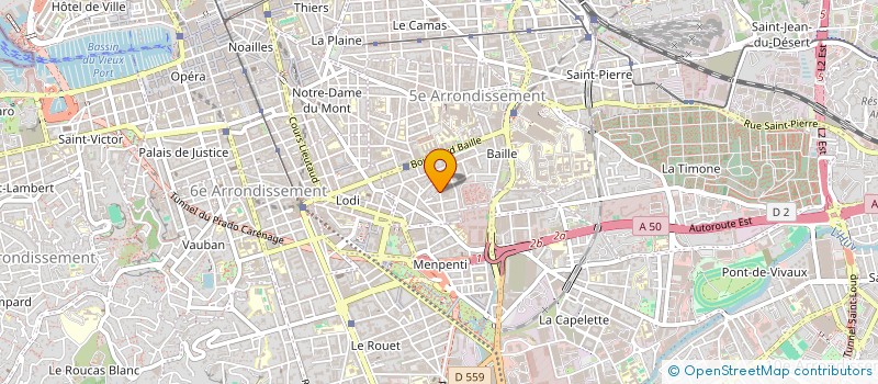 localisation de l'entreprise S.O.F.P à MARSEILLE