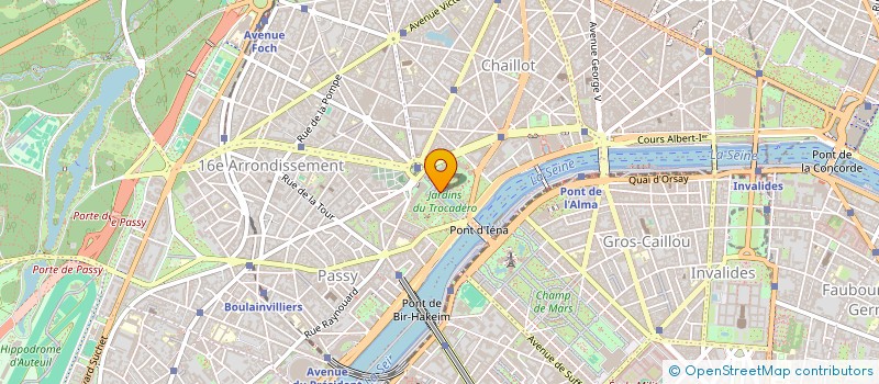 localisation de l'entreprise S.O.F.R.A.A.G. à PARIS