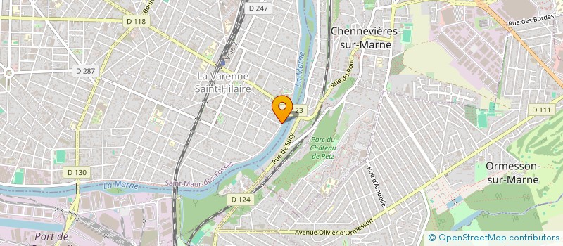 localisation de l'entreprise S O F R E M  SAINT-MAUR-DES-FOSSES