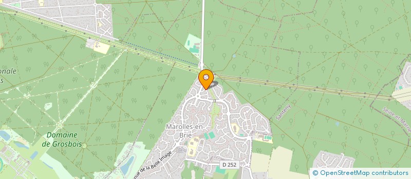 localisation de l'entreprise S.O.F.T  LE BEAUSSET