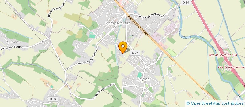 localisation de l'entreprise S.O.I.  POMPERTUZAT