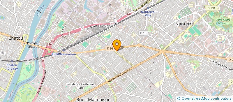 localisation de l'entreprise S.O.L.S. SARL  NANTERRE