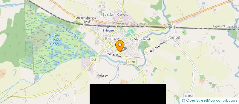 localisation de l'entreprise S.O.M. 61 à POINTEL