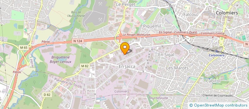 localisation de l'entreprise S.O.M.A CONSTRUCTION à COLOMIERS