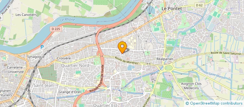 localisation de l'entreprise S O M E  LE PONTET