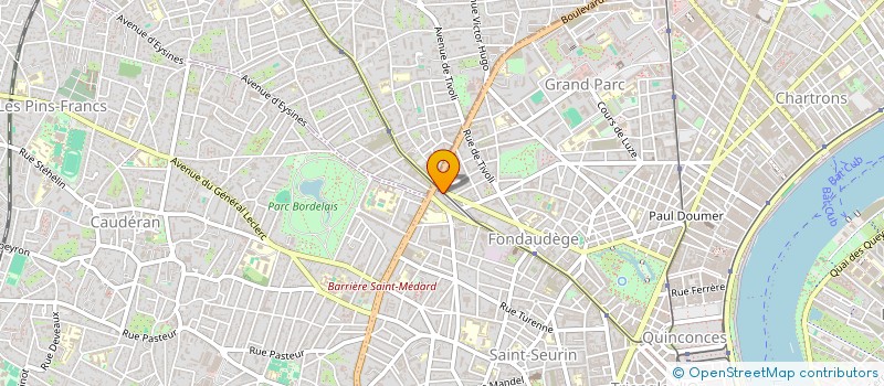 localisation de l'entreprise S O PHARMA à BORDEAUX