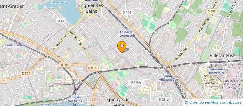 localisation de l'entreprise S/O RECORDS  DEUIL-LA-BARRE