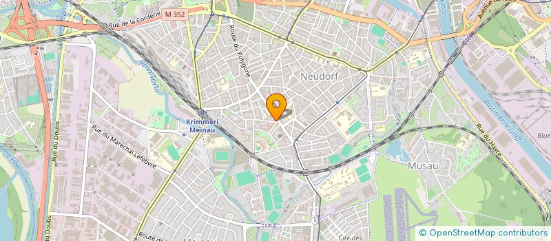localisation de l'entreprise S O S AMITIE à STRASBOURG