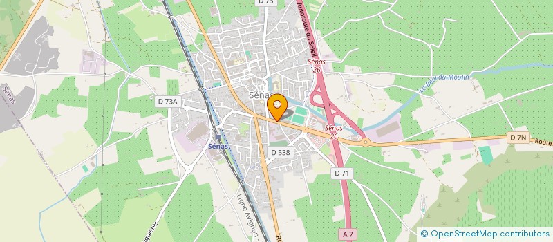 localisation de l'entreprise S.O.S. CLOCHER  SENAS