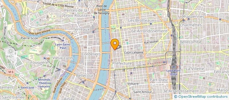 localisation de l'entreprise S O S DEPRESSION à LYON
