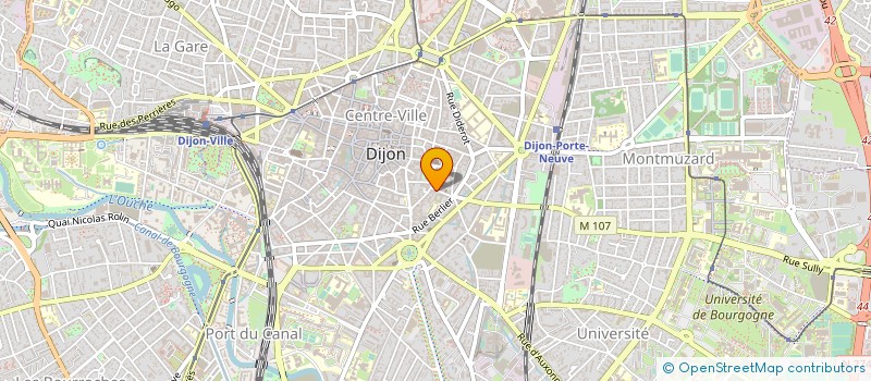 localisation de l'entreprise S.O.S. FAMILLES EMMAUS DIJON à DIJON