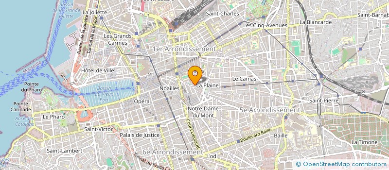 localisation de l'entreprise S.O.S MIGRANTS (O.N.G) à MARSEILLE