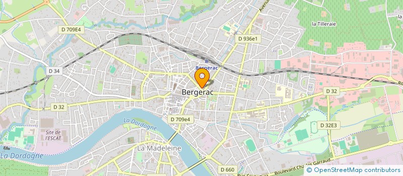 localisation de l'entreprise S.O.S. OXYGENE GRAND PERIGORD  CREYSSE