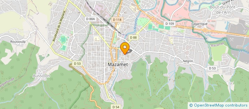 localisation de l'entreprise S.O.S PACK JARDIN à MAZAMET