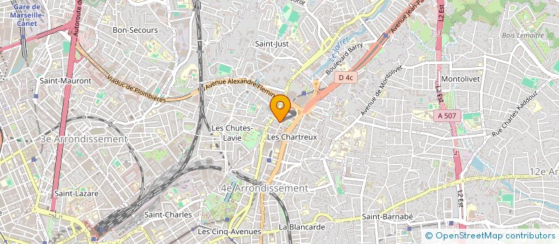 localisation de l'entreprise S.O.S. RENOVATIONS à MARSEILLE