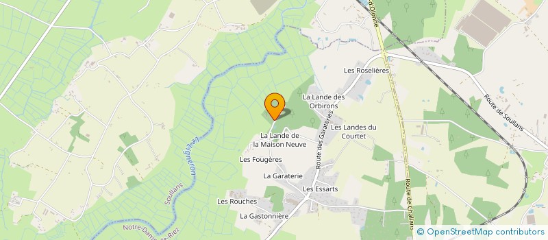 localisation de l'entreprise S OF à NOTRE-DAME-DE-RIEZ