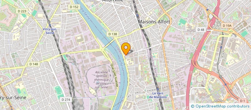 localisation de l'entreprise S ORDI S  ALFORTVILLE